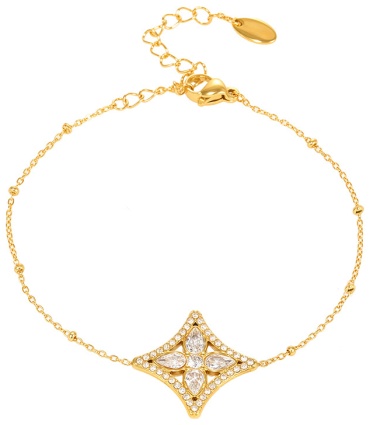 Mimi Jewelry длина 16 см медицинское золото, цирконий