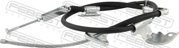 FEBEST трос ручного тормоза FEBEST 01100-GUN126RH