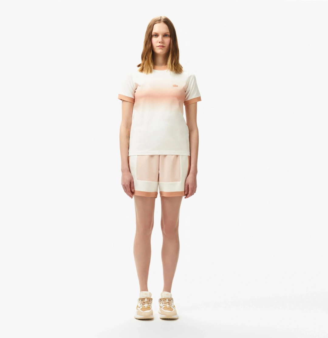 Повседневные шорты LACOSTE розовый