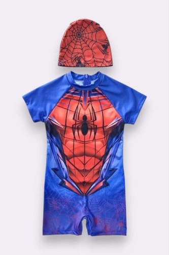 Комбинезон Spider-Man синий, красный