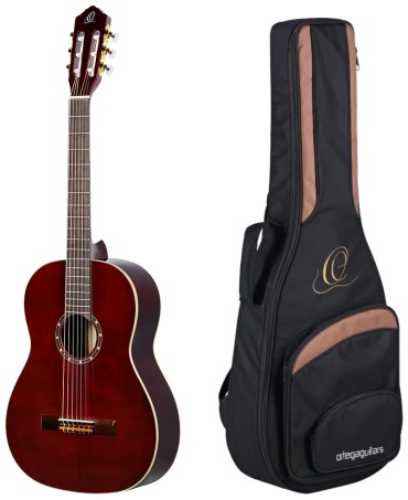 Гитара классическая Ortega Family Pro R131SN-WR Slim Neck Wine Red красный