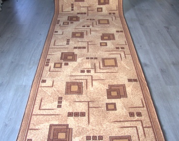 Ковровая дорожка Carpets Vitebsk короткий ворс, полиамид, войлок, 120 см x 3.5 м