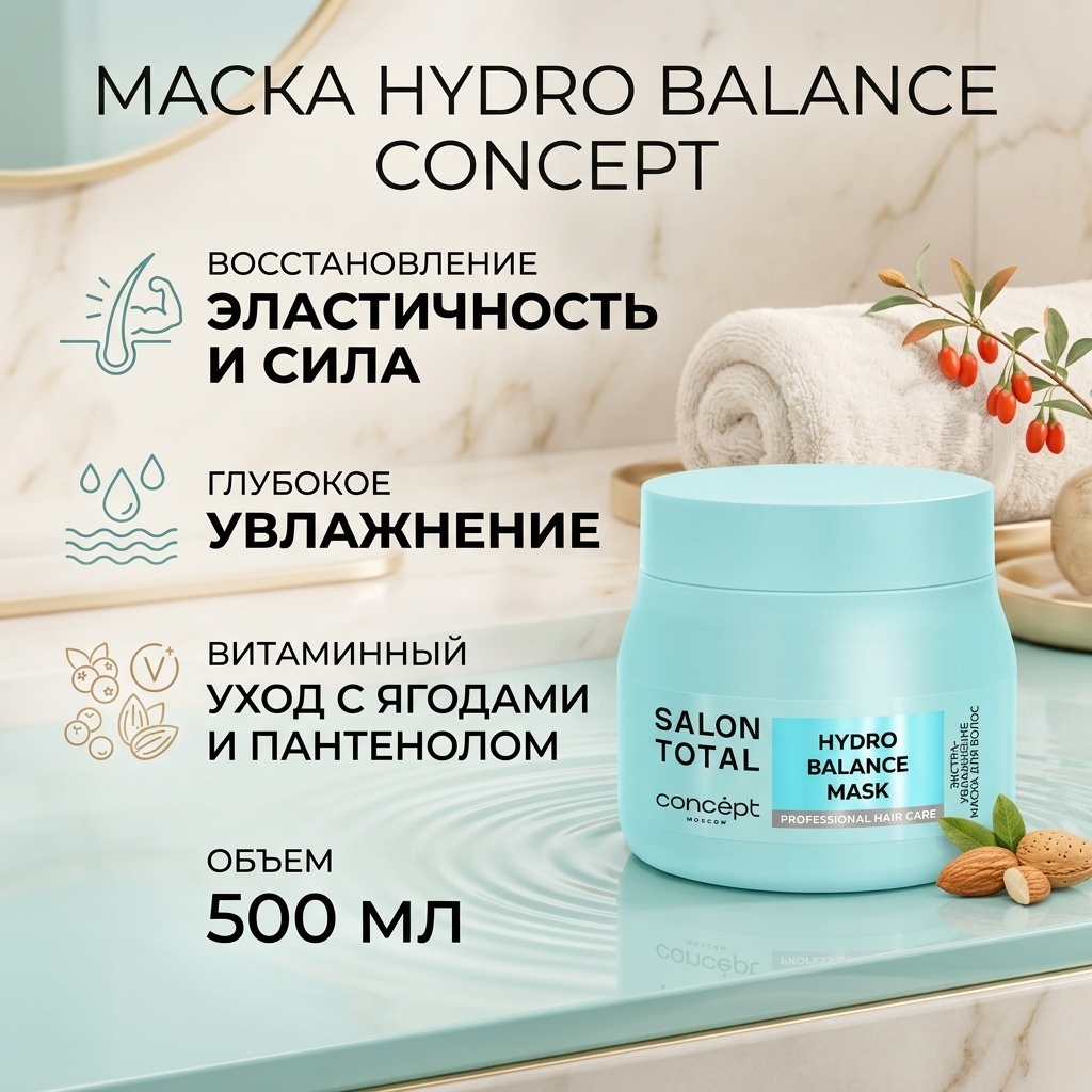 Concept Маска Hydro Balance маска 500 мл