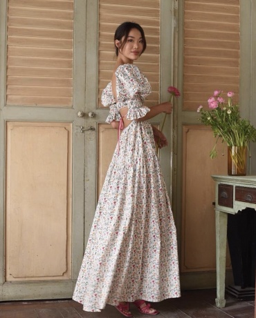 Повседневное платье FASHION белый