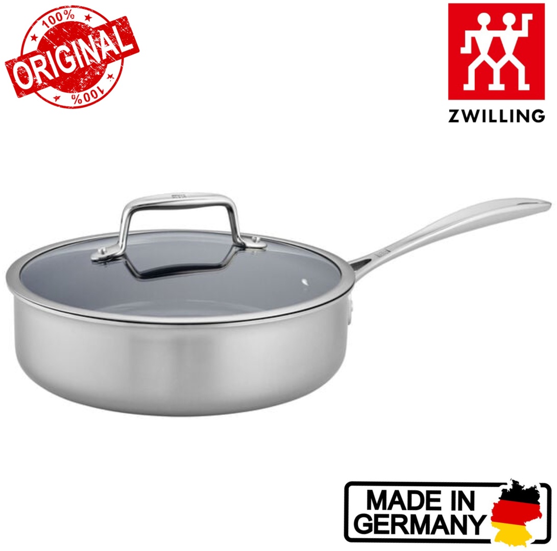 Сотейник 3 л, ZWILLING Clad CFX 3-Ply 18/10 24 см сталь