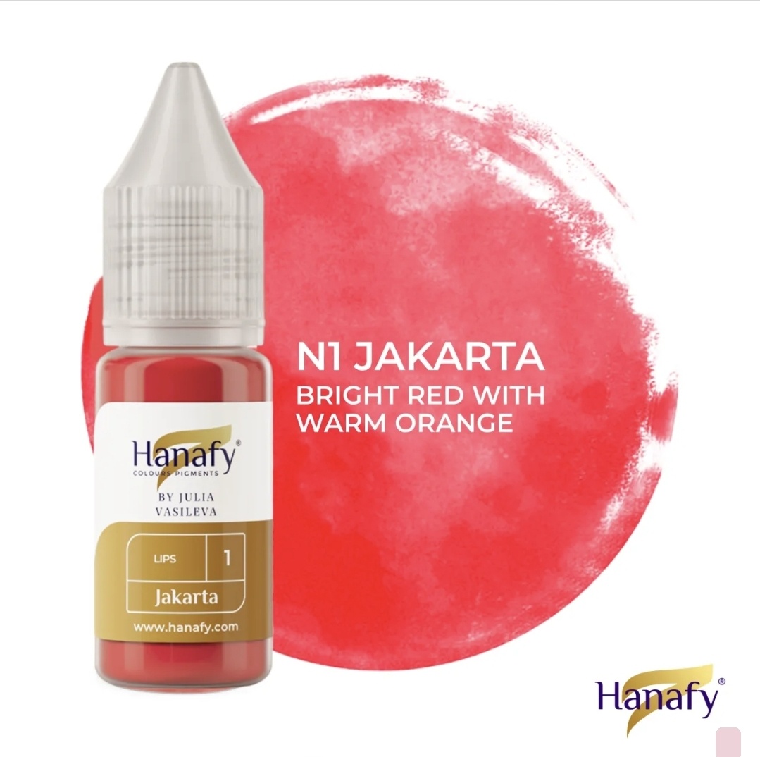 Hanafy Passion. Для губ пигмент Jakarta 10 мл