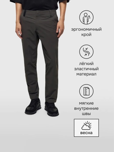 Классические брюки серый