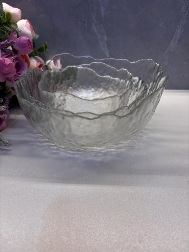 Салатник GLASS WARE 20х20 см, стекло, 3 шт