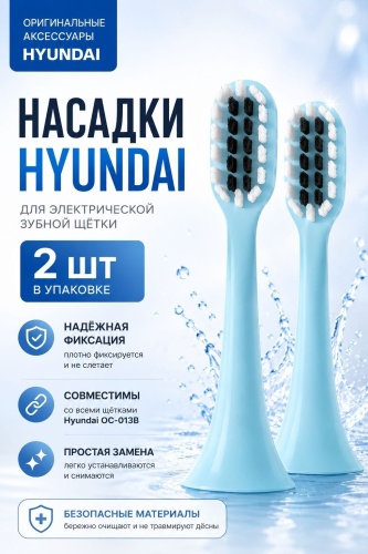 Насадка Hyundai OC-013B BU стандартная 2 шт