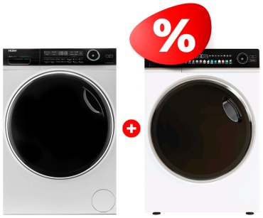 Haier HW90-B14979 + Сушильная машина Haier HD105-A2336 белый