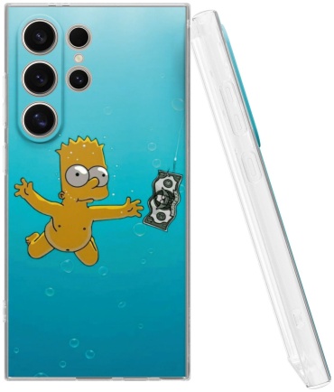 Чехол Mcover для Samsung Galaxy S24 Ultra рисунок