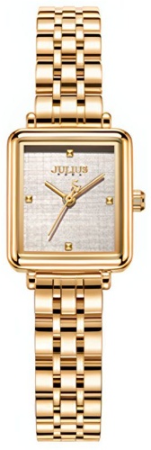Кварцевые JULIUS 1315gold нержавеющая сталь