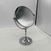 Зеркало настольное косметическое Диаметр-15см,высота-28см