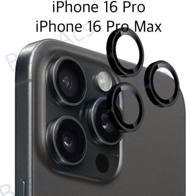 Стекло для Apple iPhone 16 Pro 30438045_215478886 черный
