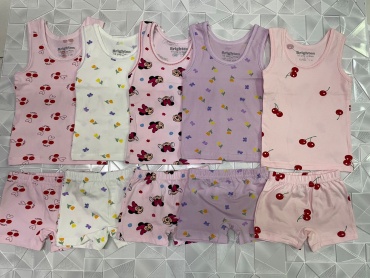 Комплект ASYLYM розовый, сиреневый