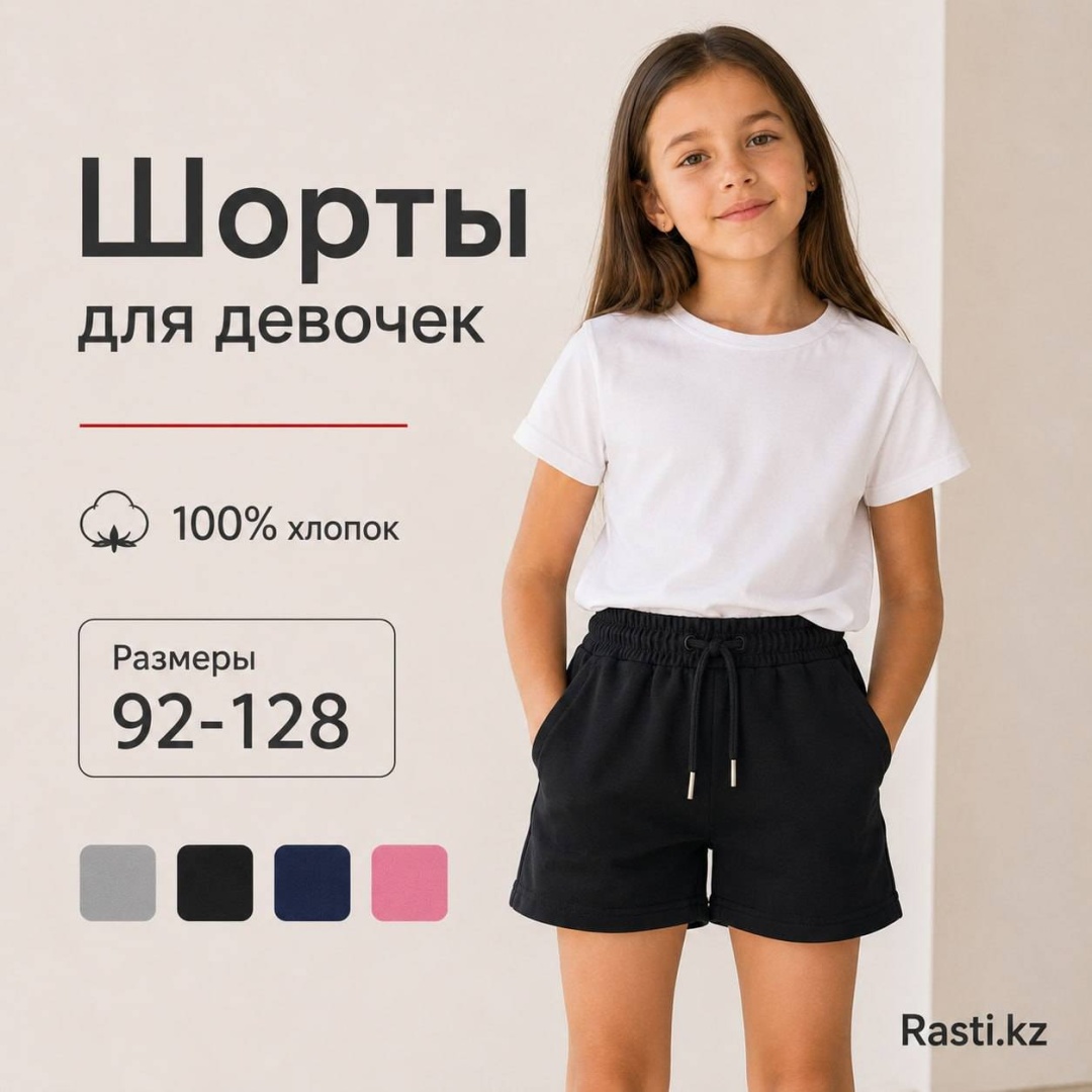 Повседневные шорты Rasti.kz черный