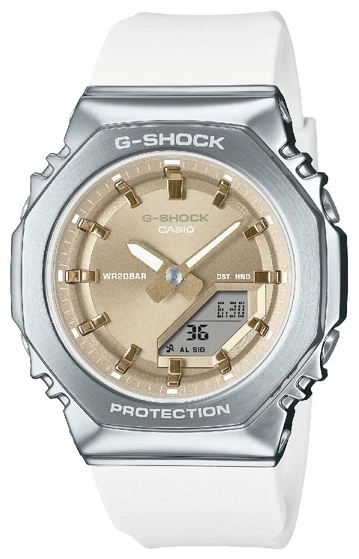 Кварцевые CASIO GM-S2110-7A9ER сталь, полимер
