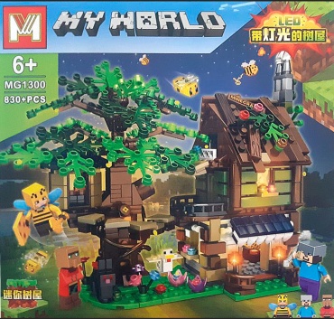 Конструктор MG My World 1300, деталей 830 шт
