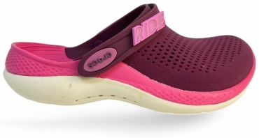Сабо Astana Shoes розовый, фиолетовый