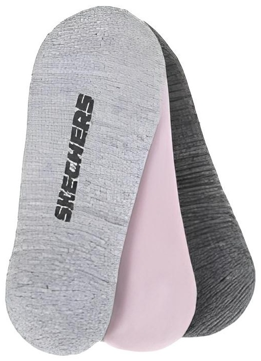 Подследники Skechers 3 пары мультиколор 36-41