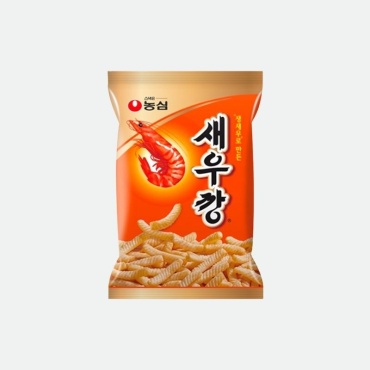 Чипсы NONGSHIM кукурузно-рисовые Shrimp Flavored Black Chips 90 г