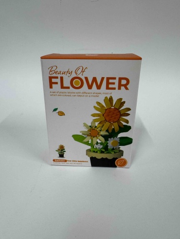 Конструктор QAZAQ brand Sunflower 7222, деталей 214 шт