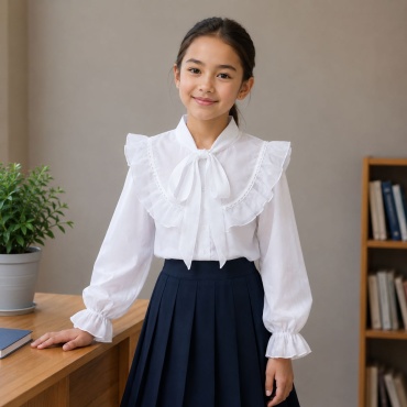 Школьная блузка Ai Clothes белый