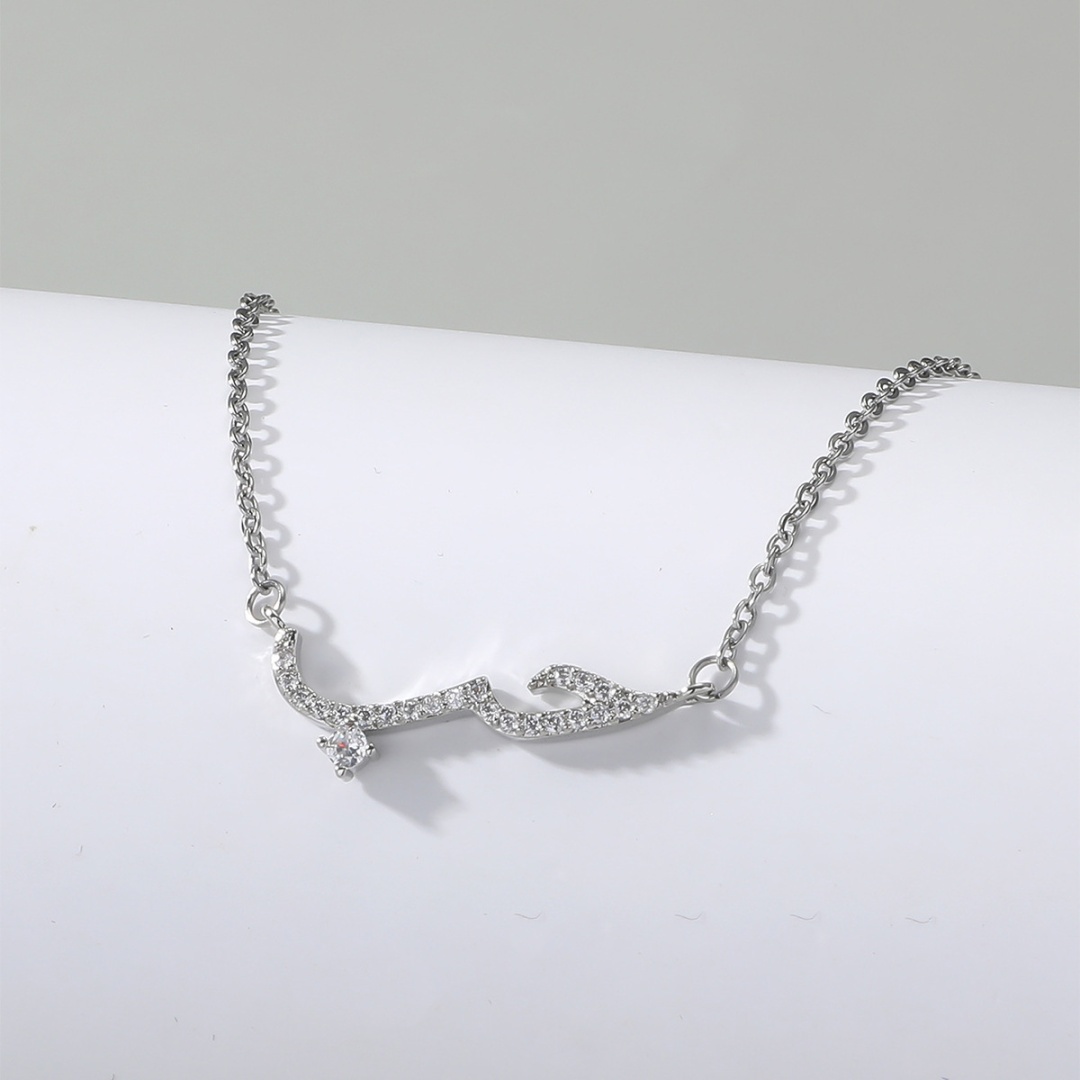 Mimi Jewelry длина 41 см бижутерный сплав, циркон