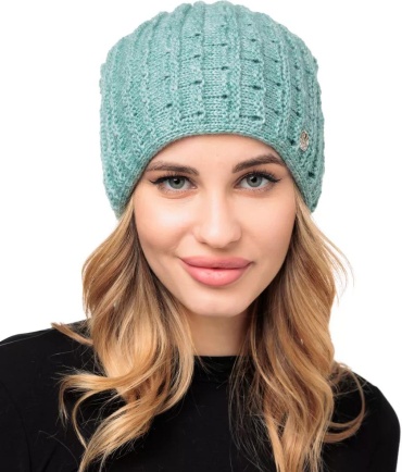 Шапка ЭМА_tex размер 58, мятный