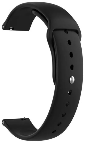 Ремешок GLASS для Garmin Vivoactive 3, Venu, Vivomove HR Sport, Forerunner 55 черный