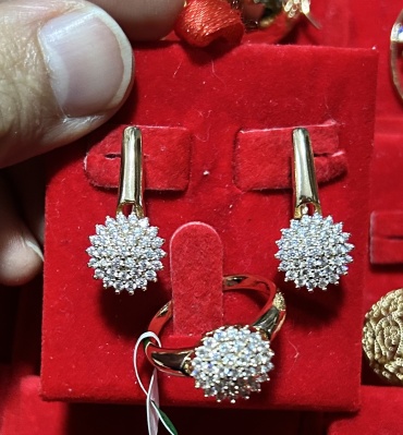 Xuping Jewelry медь, цирконий