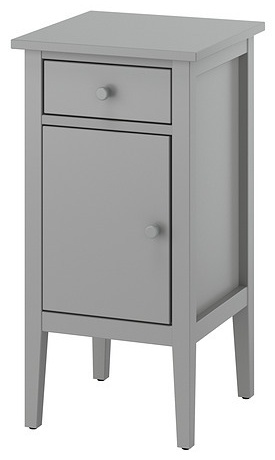 Тумба IKEA GULLABERG прикроватная тумба, 38x75x40 см, серый