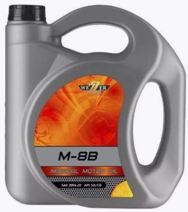 Минеральное WEZZER М8В 20W-20 3 л