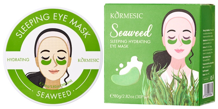 Патчи Kormesic гидрогелевые Seaweed увлажняющие 60 шт
