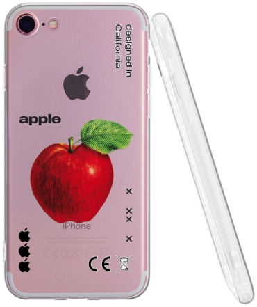 Чехол Mcover для Apple iPhone 7, iPhone 8, iPhone SE рисунок