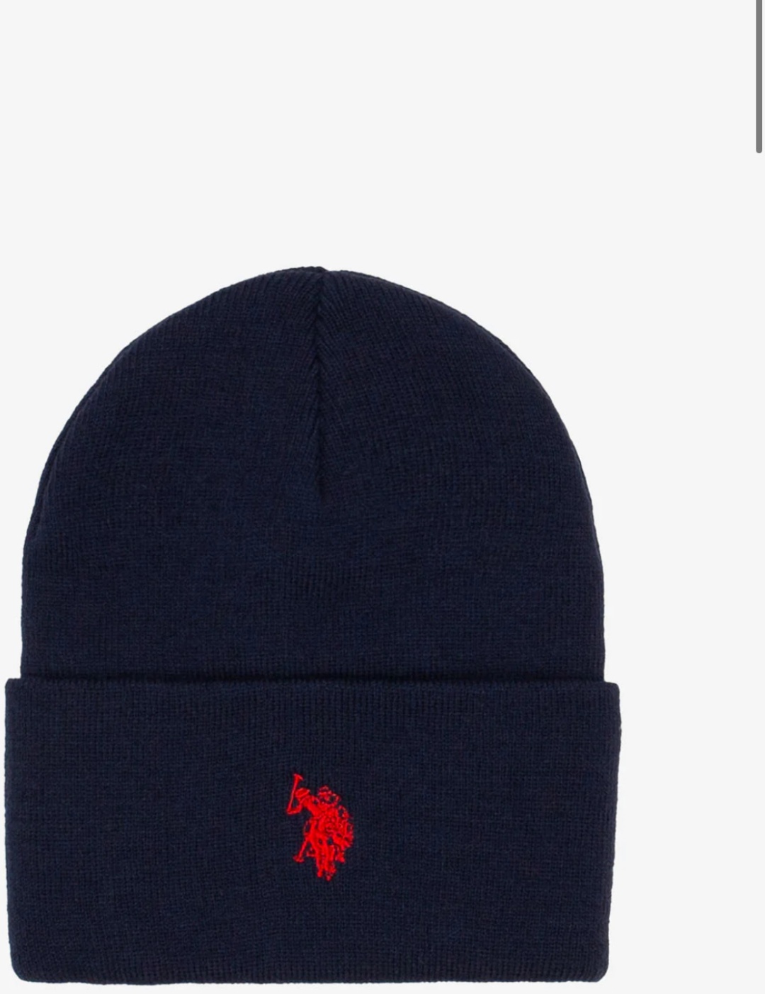 Шапка US POLO ASSN размер универсальный, синий