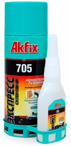 Akfix клей-аэрозоль 705 GA065B 400 мл бесцветный