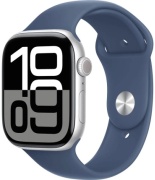 Смарт-часы Apple Watch Series 10 S/M 42 мм серебристый-синий