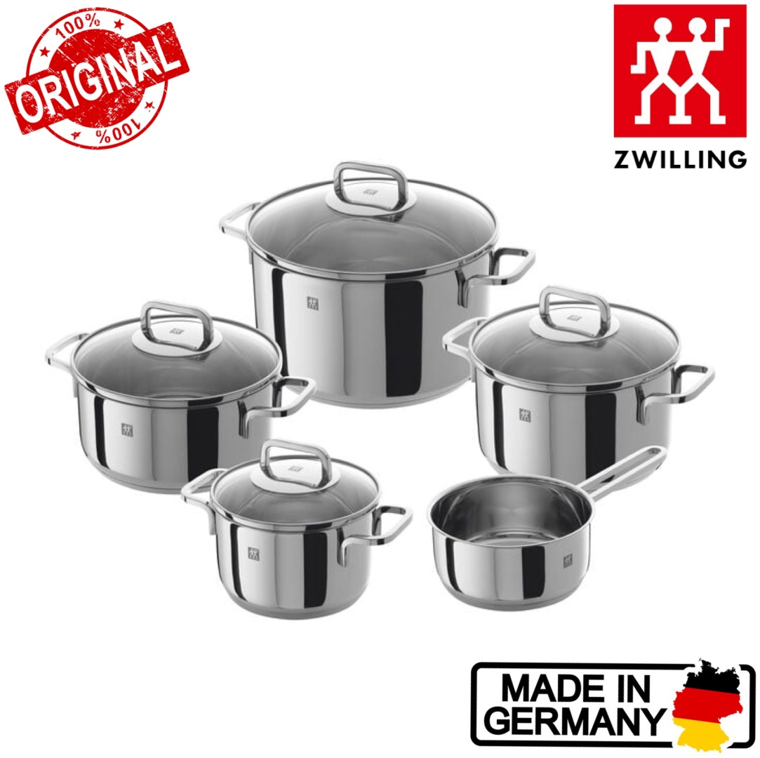 ZWILLING набор посуды Quadro 18/10 Sigma Classic 3-Ply 5 в 1
