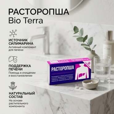 Биотерра ООО Расторопша таблетки 30 шт