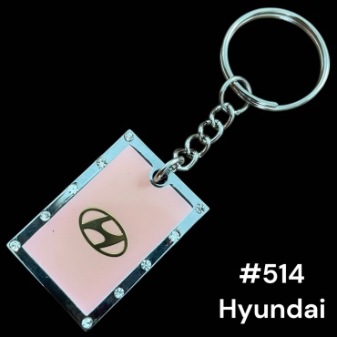 Брелок SNS Hyundai 35*25 мм металл 1 шт
