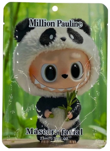 Маска для лица Million Pauline тканевая Labubu Collagen Nourishing 1 шт