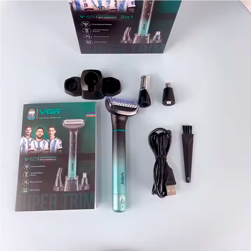 VGR Professional триммер V-625 зеленый
