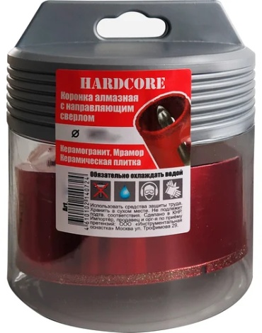 Hardcore 154100 алмазная D 100 мм, 1 шт