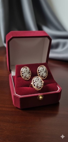 Fallon Jewelry медицинское золото, фианит