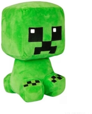 Мягкая игрушка Крипер minecraft, 30 см