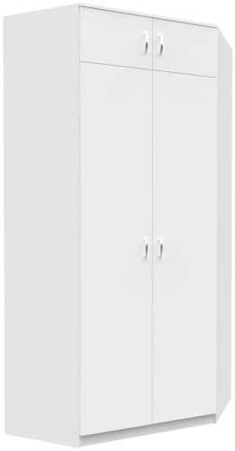 Распашной шкаф Verita АЛЕКС, 110x240х50 см, белый