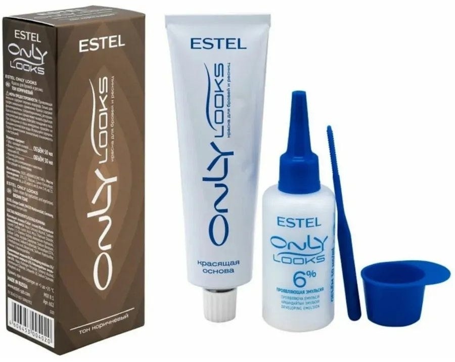 ESTEL PROFESSIONAL Only Looks краска коричневый 80 мл