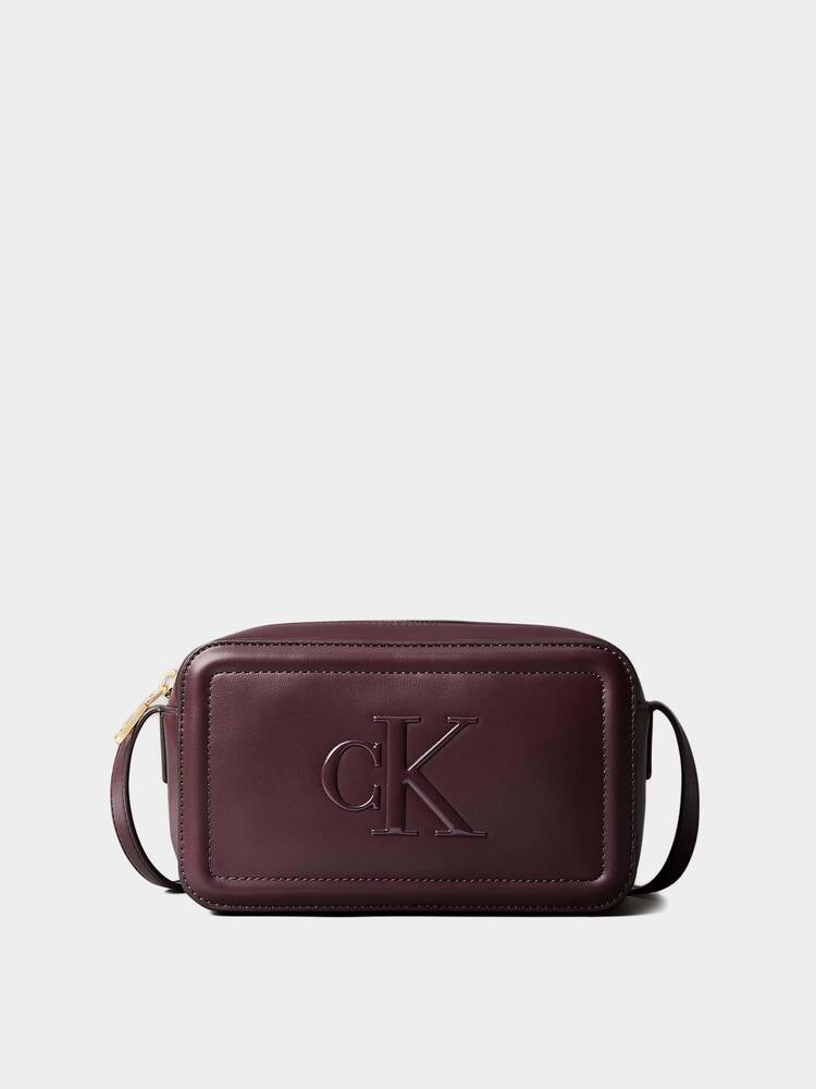 Сумка кросс-боди Calvin Klein полиуретан темно-коричневый