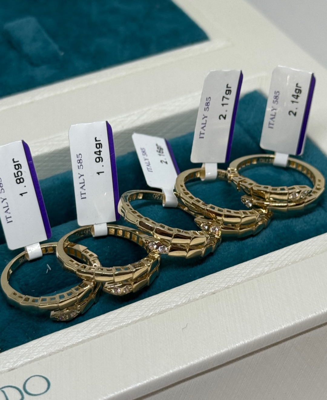 MANILAS GOLD F12 вес 1.5 г золото, без вставок
